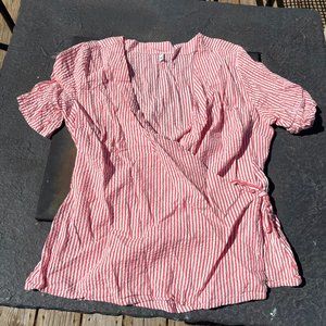 Cross Tie Short Sleeve Shirt